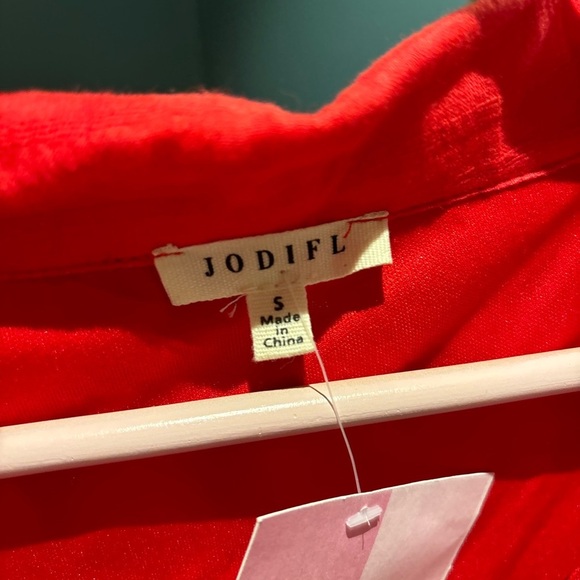 Jodifl Peter Pan Collar Dress Small - Picture 2 of 3